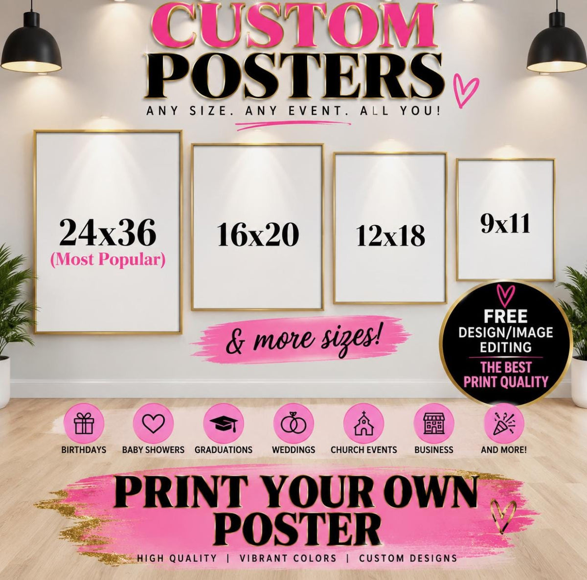 Custom Design Posters