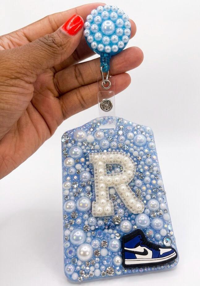Custom ID Badge Holder | Personalized Name Badge | Nurse Badge Reel Alternative | Teacher ID Badge | Employee Badge | Custom Work Badge